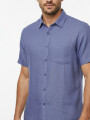 Camisa Exodo Azul Melange