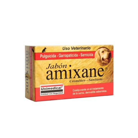 JABÓN AMIXANE PULGICIDA GARRAPATICIDA SARNICIDA 80GR JABÓN AMIXANE PULGICIDA GARRAPATICIDA SARNICIDA 80GR