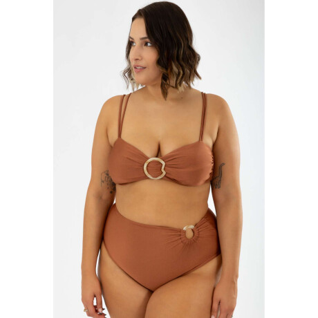 Bombacha alta peonia metal Rojo arcilla metal