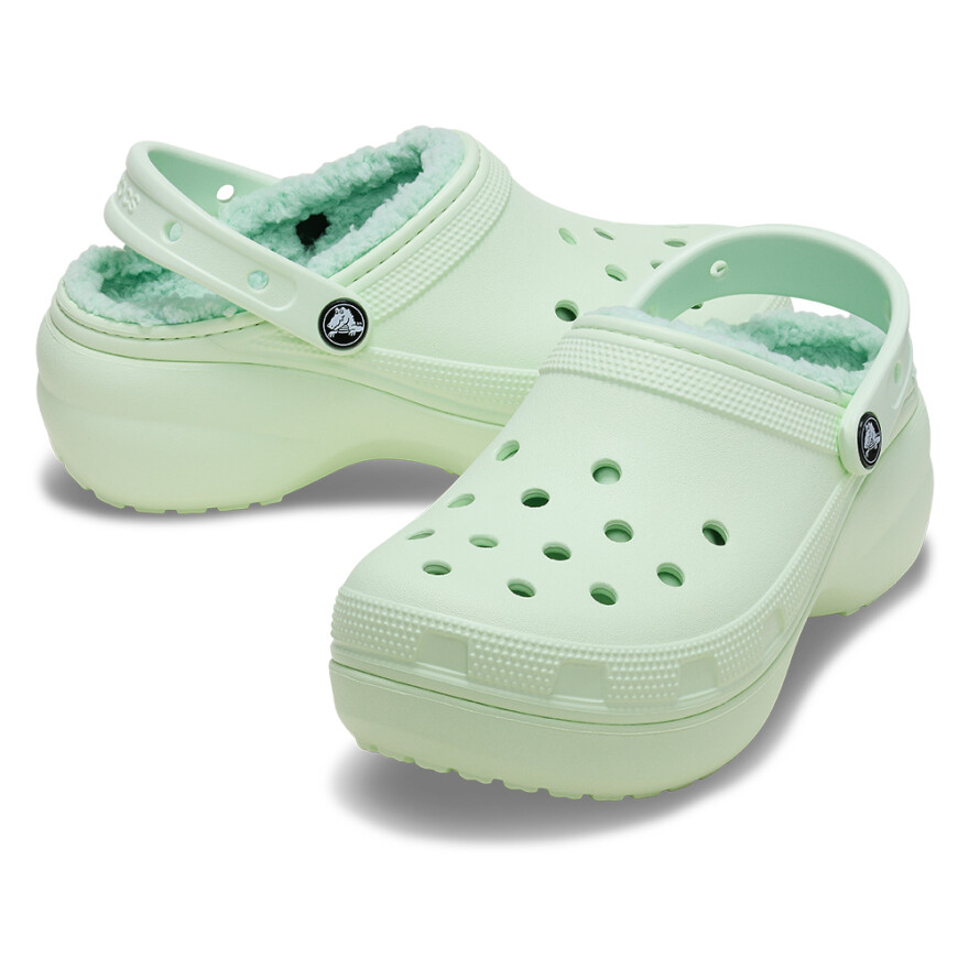 Platform Lined Clog - Mujer Jade Tint