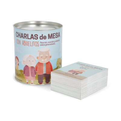 Charlas de mesa con abuelitos Chau Pantallas Charlas de mesa con abuelitos Chau Pantallas