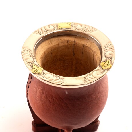 Mate de Alpaca y Bronce Z8