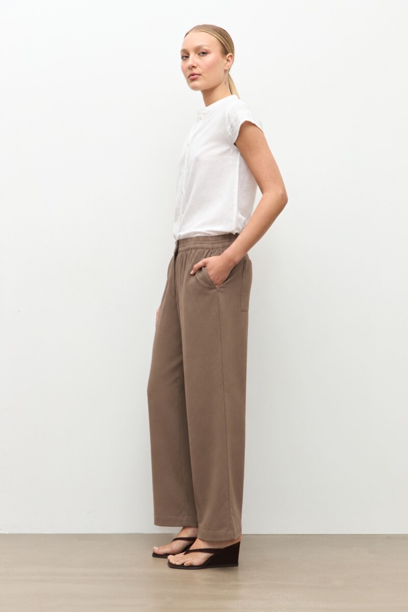 Pantalon pijama lino topo