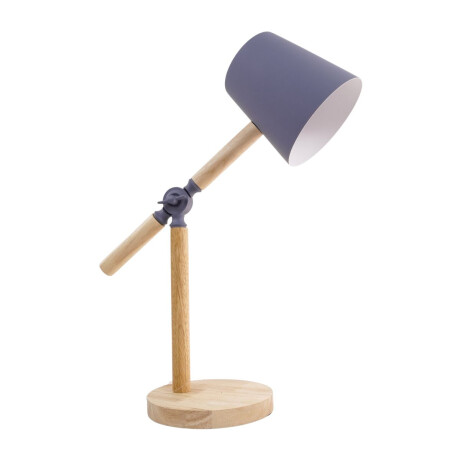 Lampara de escritorio de madera y metal Lampara de escritorio de madera y metal