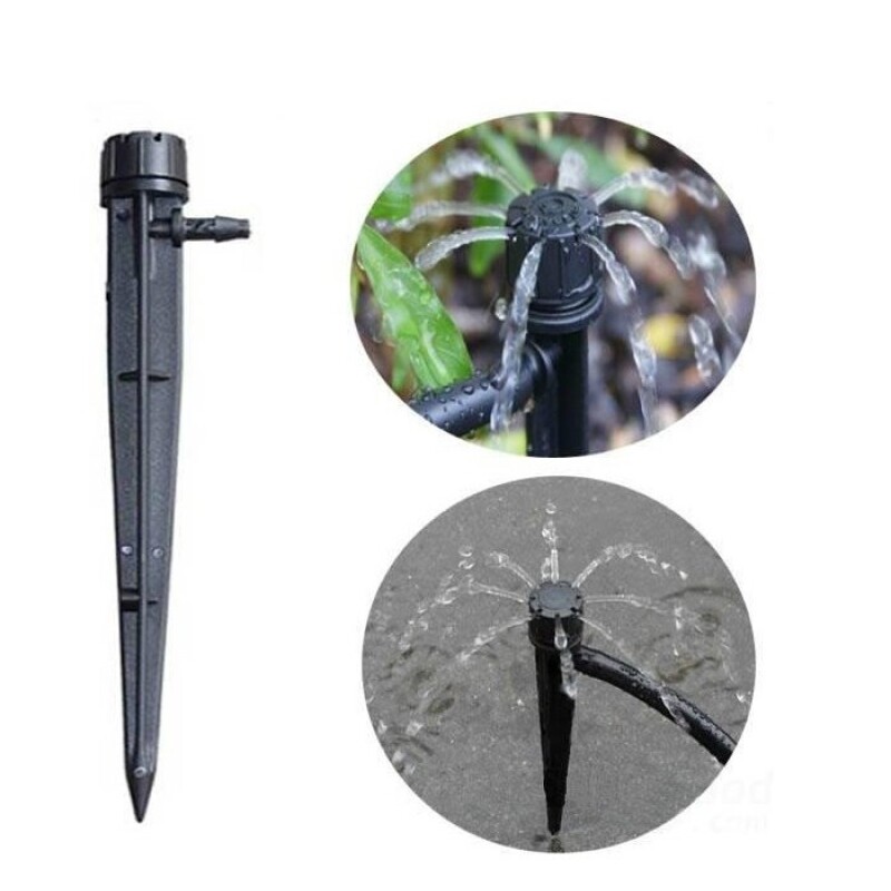 Gotero regulable con estaca 0 a 70 lts/h Gotero regulable con estaca 0 a 70 lts/h