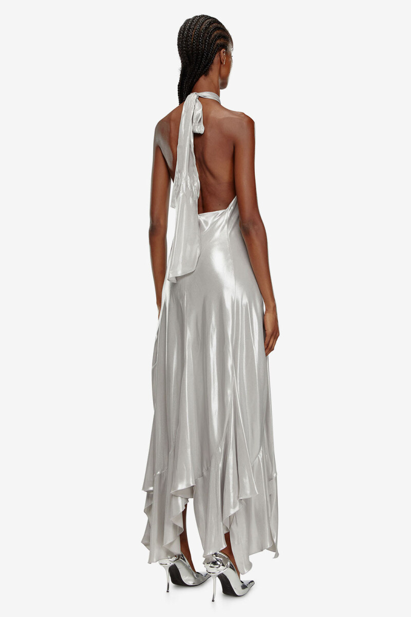 VESTIDO D-YNAMITE Plata