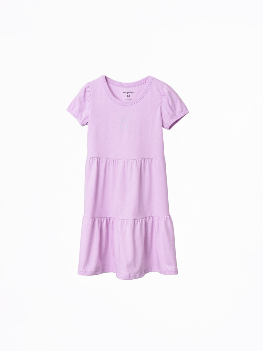 VESTIDO NIÑA MOÑA - LILA 