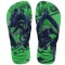 Sandalias Infantiles Havaianas Kids Athletic Verde Hoja