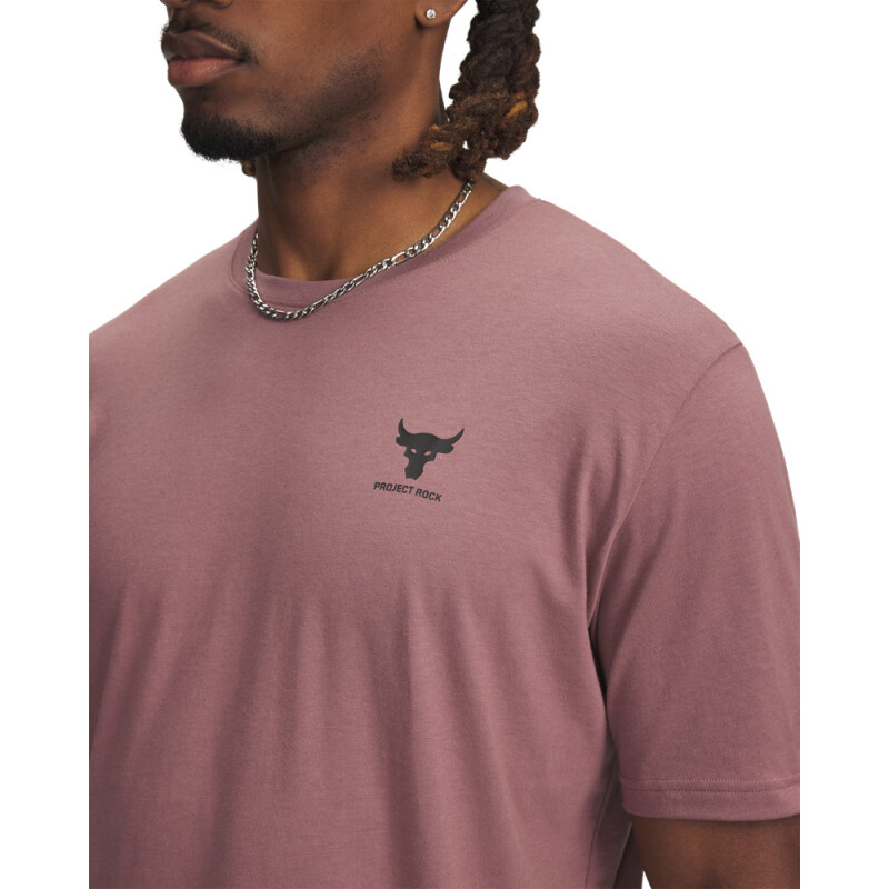 UA Pjt Rck Simple Branded SS-ORG BRN-651