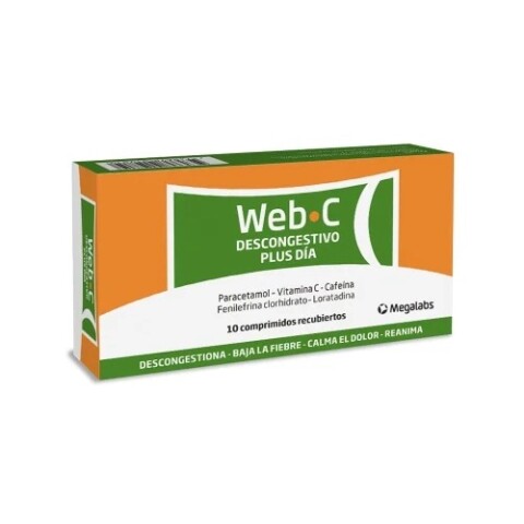 Antigripal Web C Descongestivo Plus por 10 Comprimidos Recubiertos Antigripal Web C Descongestivo Plus por 10 Comprimidos Recubiertos