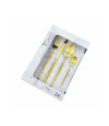 Set de Cubiertos Tokio Acero Inoxidable 24 Piezas Gold
