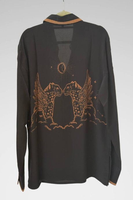 Camisa Astrology Black Camisa Astrology Black