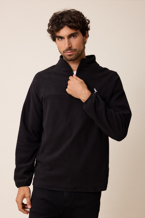 SWEATER M/C RANIM POLANCO Negro