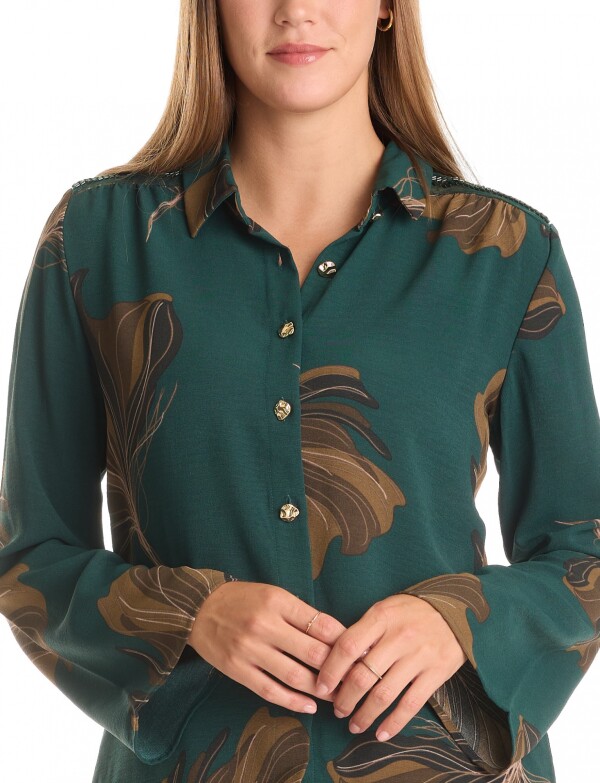 Camisa Print VERDE/MULTI