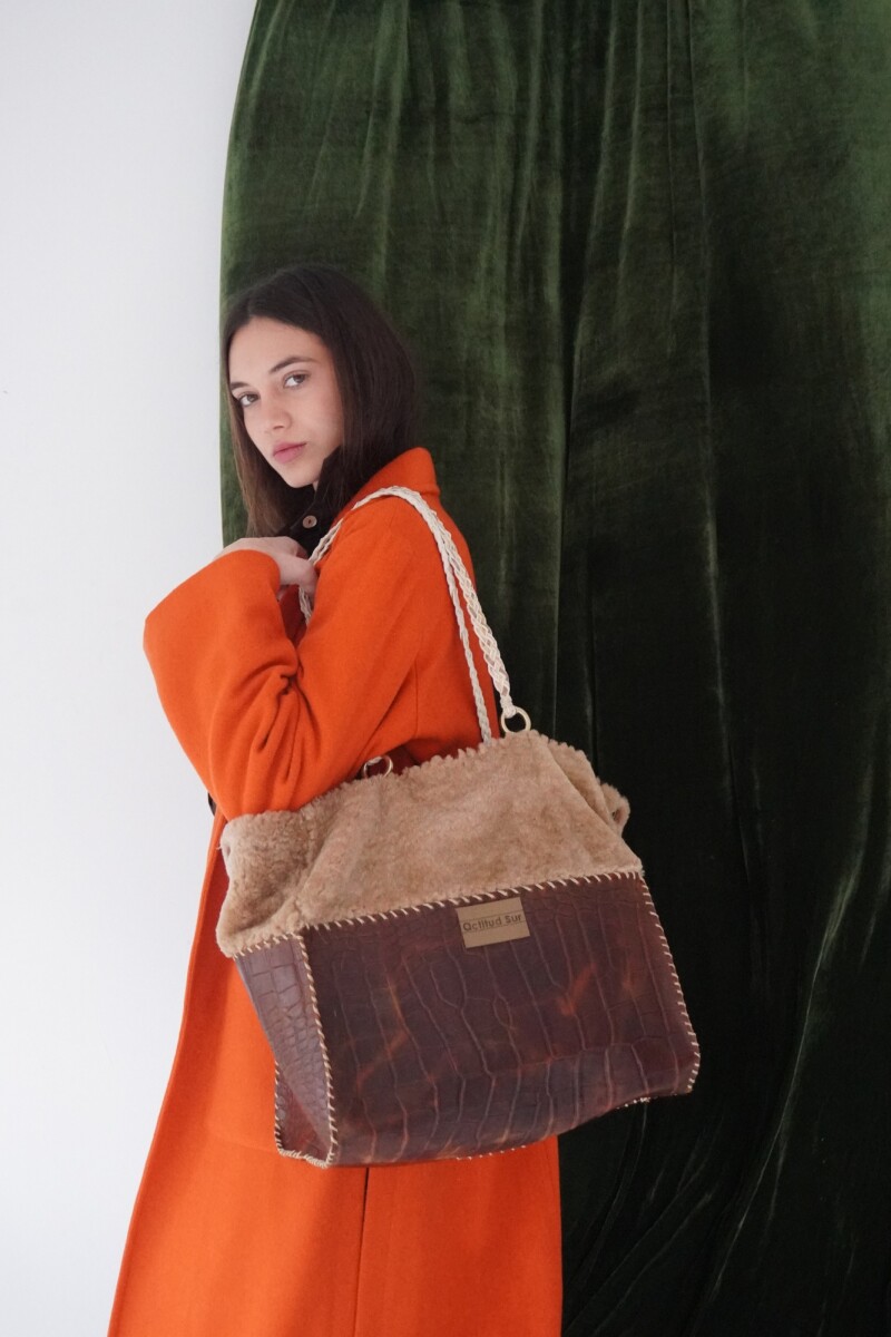 Deep Winter Bag Chocolate / Beige