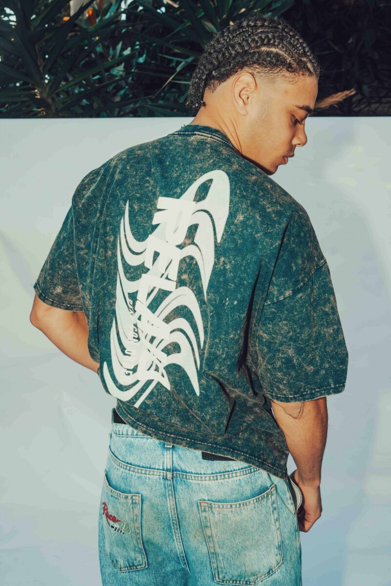 Remeron Boomerang - Azul Stone Wash 