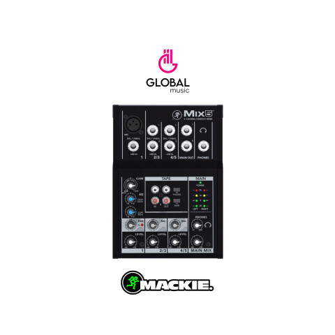 Consola 5 canales,MIXER Compacto Mix5 (EU) Consola 5 canales,MIXER Compacto Mix5 (EU)