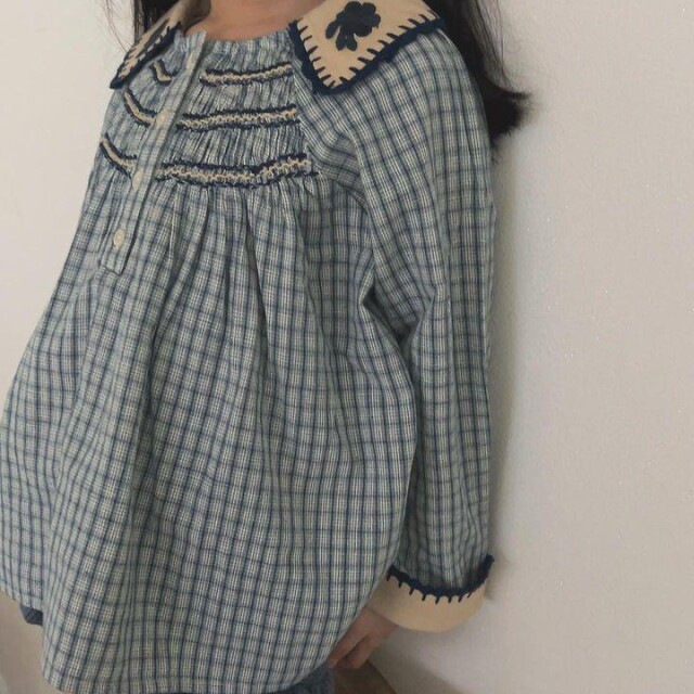 Blusa Bordada Navy Blusa Bordada Navy