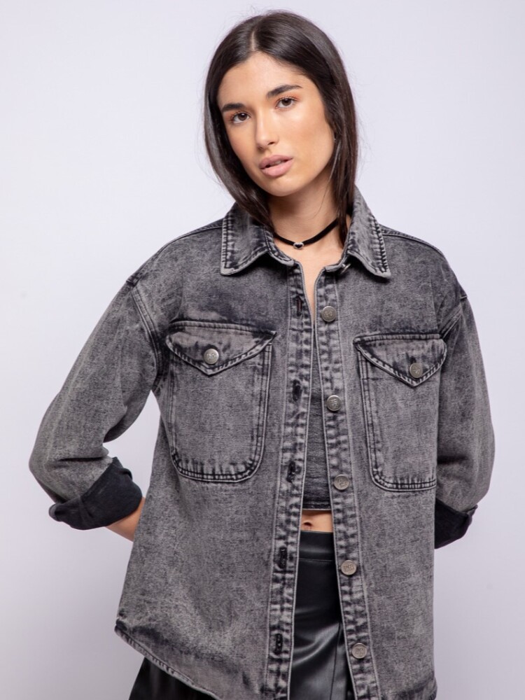 SOBRECAMISA THAIS Gris