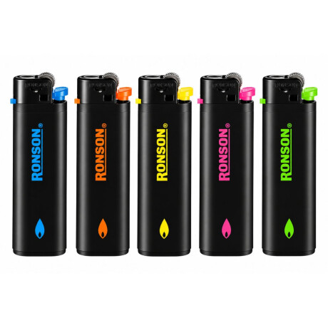 ENCENDEDOR RONSON CLEARLITE BLACK ENCENDEDOR RONSON CLEARLITE BLACK
