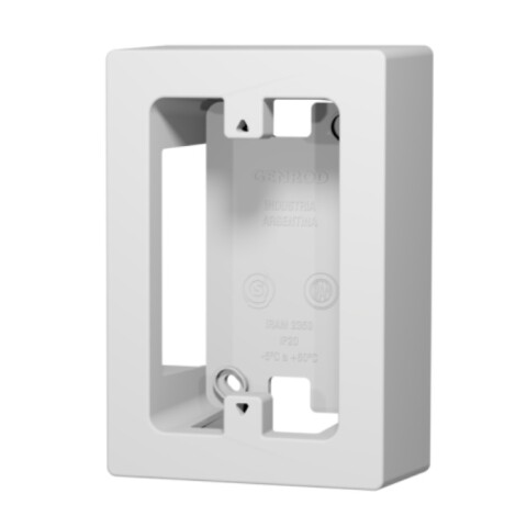 CAJA EXT. PLASTICA P/CABLECANAL 10X5CM ALTA BLANCO CAJA EXT. PLASTICA P/CABLECANAL 10X5CM ALTA BLANCO