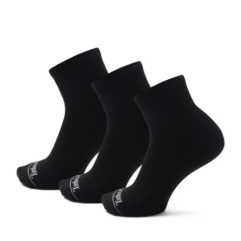 Medias Core HC Quarter 3 Pack Unisex Black