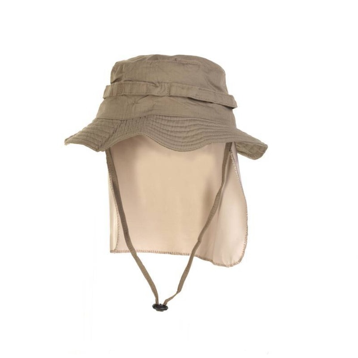 Sombrero Capelina de pescador con cubre nuca Protección UV50+ - Fox Boy - Caqui 