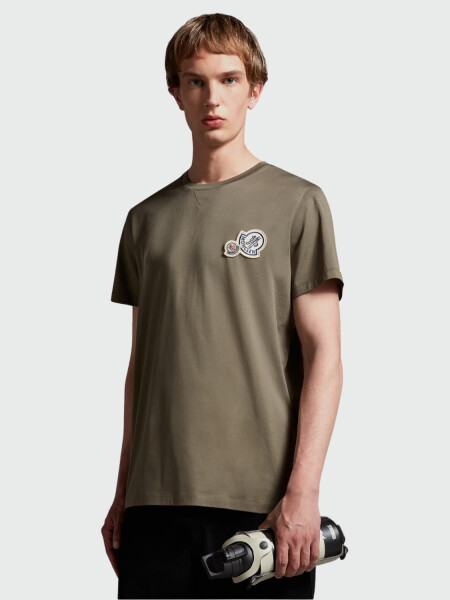 Moncler - Remeras Maglia Verde Medio