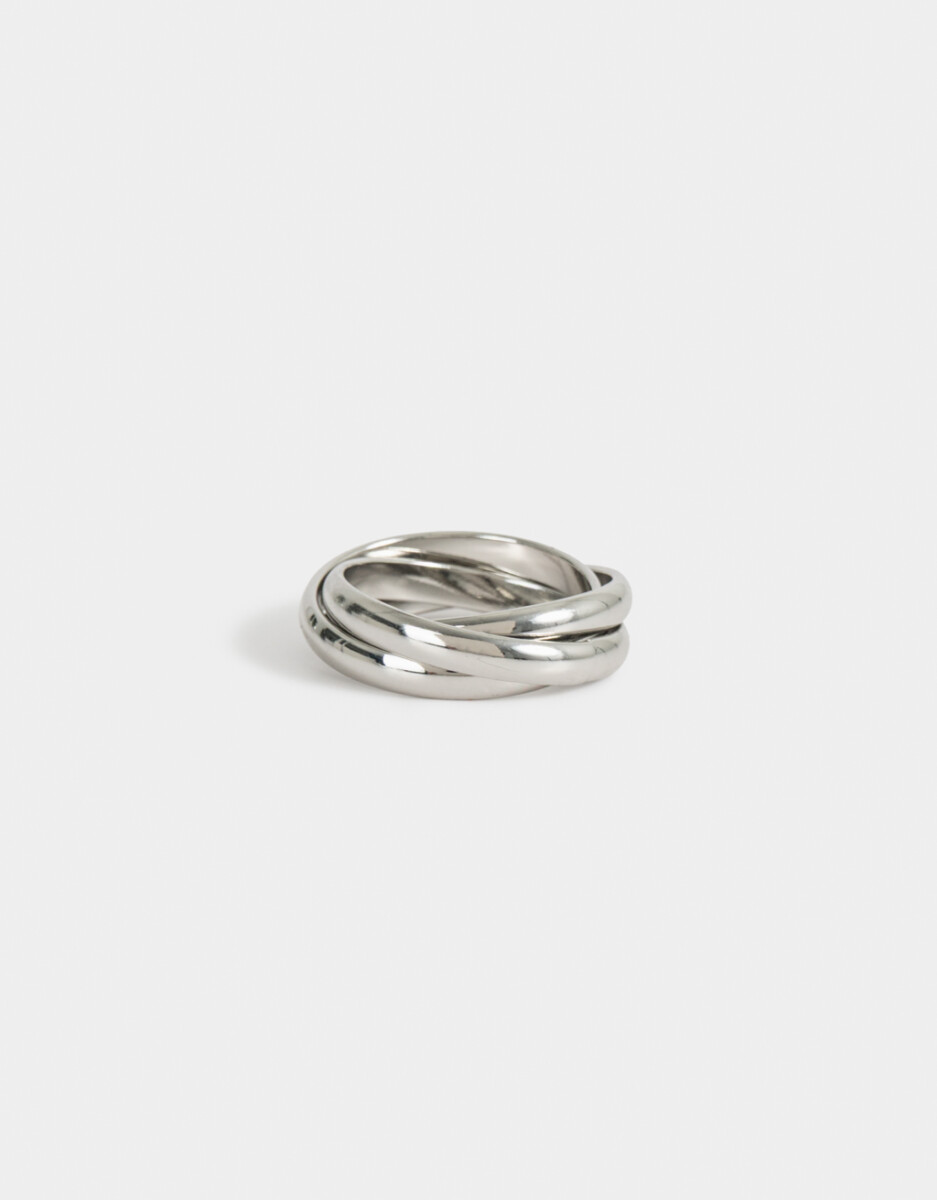 Anillo Metálico Entrelazado 