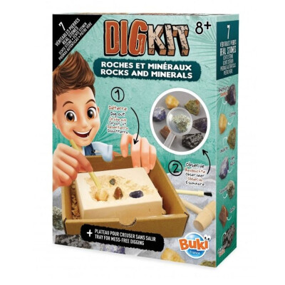 Minerales reales para excavar DigKit Minerales reales para excavar DigKit