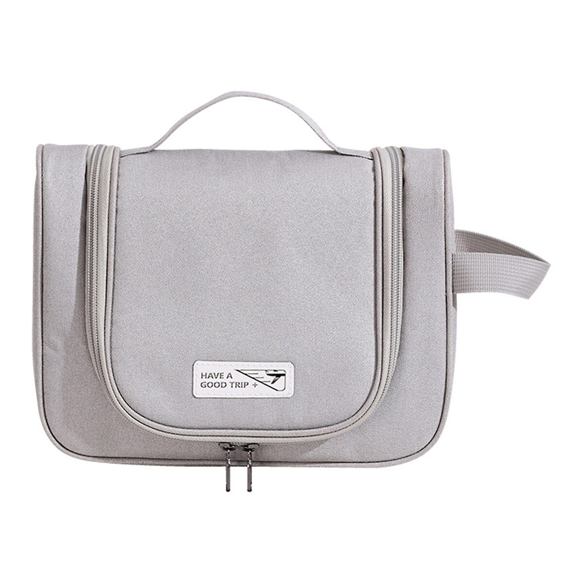 Neceser Organizador Colgante de Viaje p/Maquillaje Cosmética - Gris 