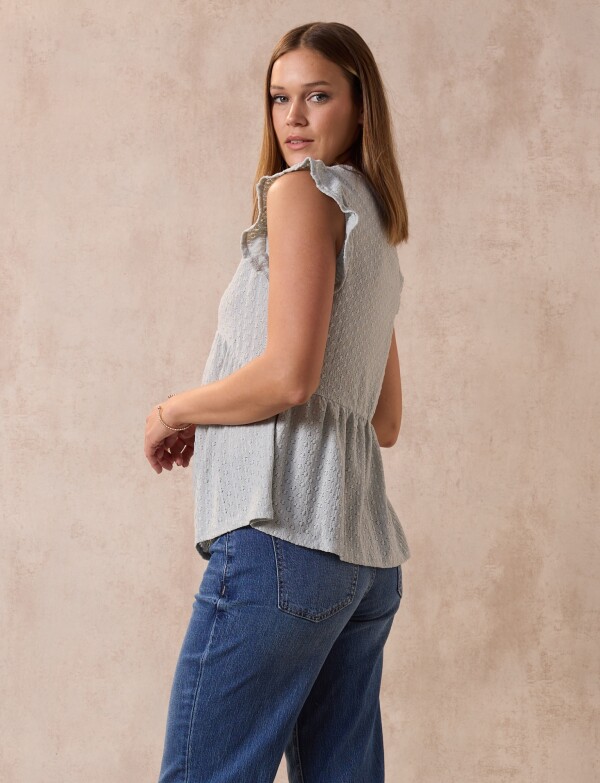 Blusa Calada GRIS CLARO