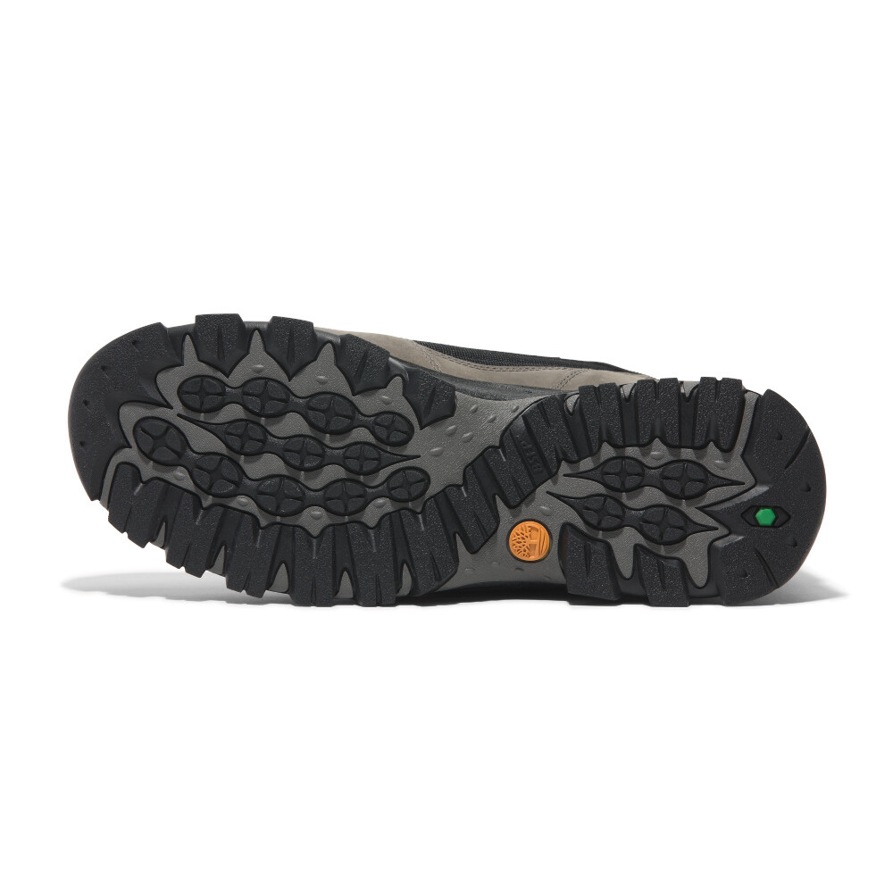 Botas Mid Lace Up Waterproof Hiking Hombre Black Mesh W Md Grey
