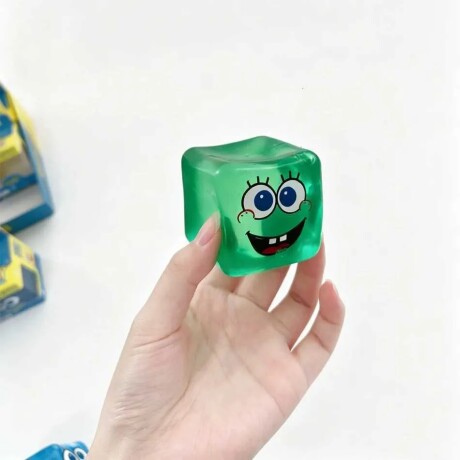 Squishy Needoh Bob Esponja Nice Cube Verde
