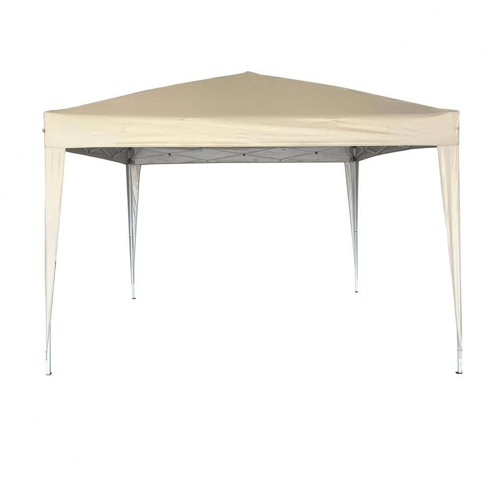 GAZEBO ACERO NATURAL-BEIGE PRATO