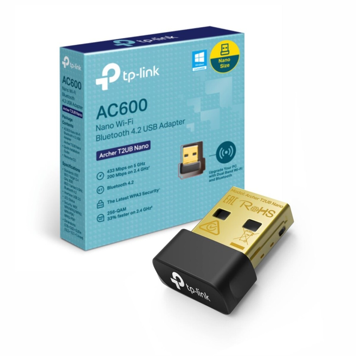 Adaptador Tp-link Nano Bluetooth 4.2 USB - 001 