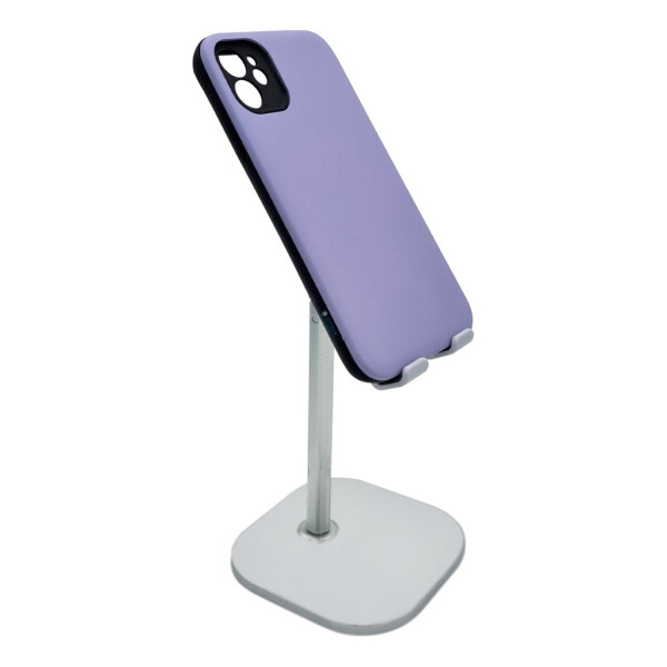 Carcasa Celular Funda Protector Case Silicona Para iPhone 11 Variante Color Lila
