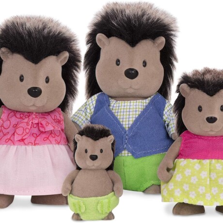 Familia de animales coleccionables Puercoespines Mcbristly