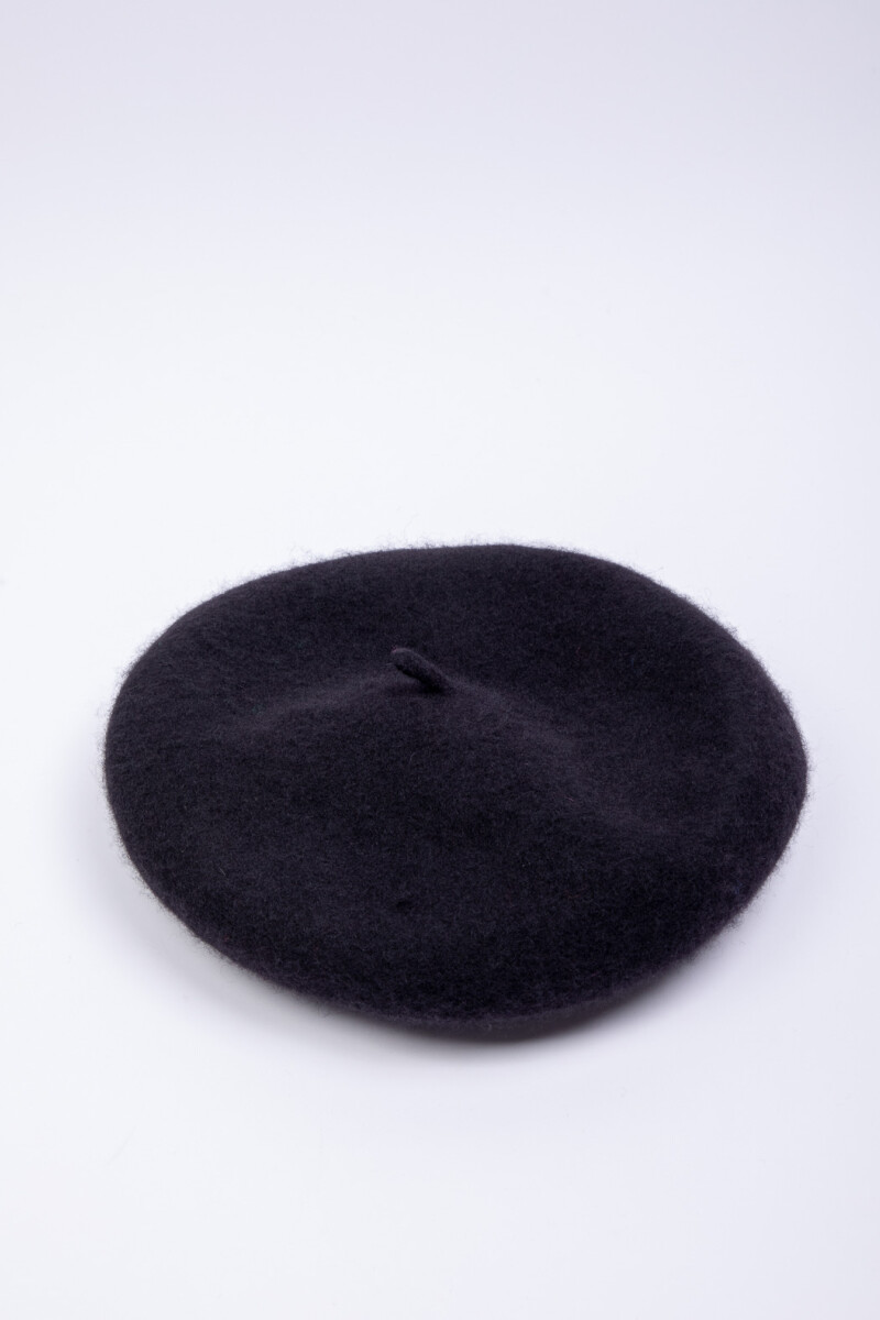 GORRO BOINA Negro