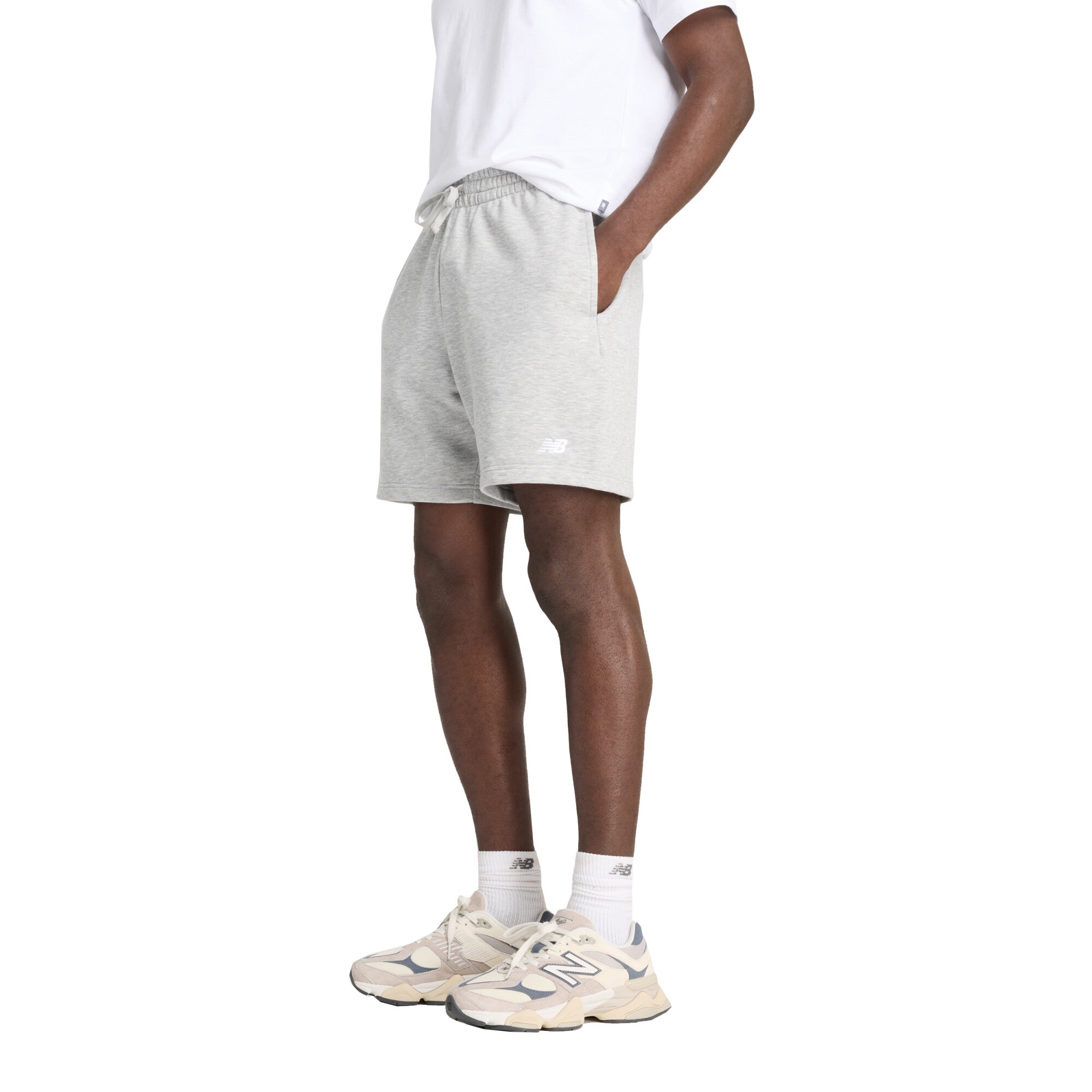Short gris new balance sale
