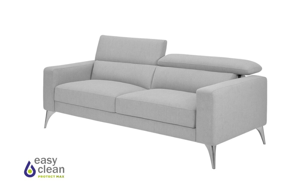 Sofá 3 cps MILO Easy Clean Gris