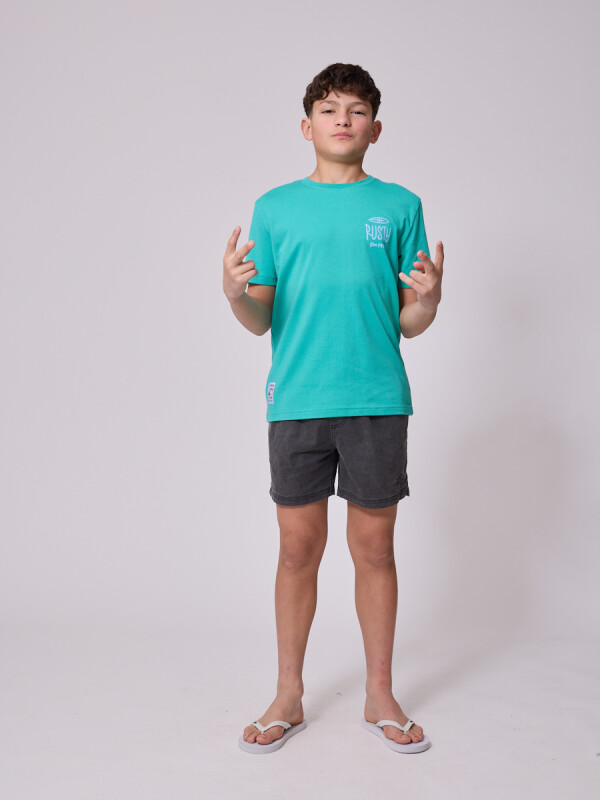 T-SHIRT ROKAI TEEN RUSTY Aqua