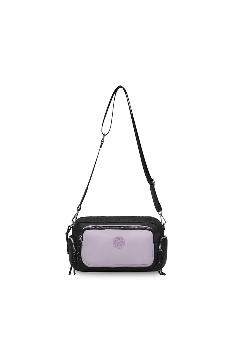 Bandolera puffer Negro