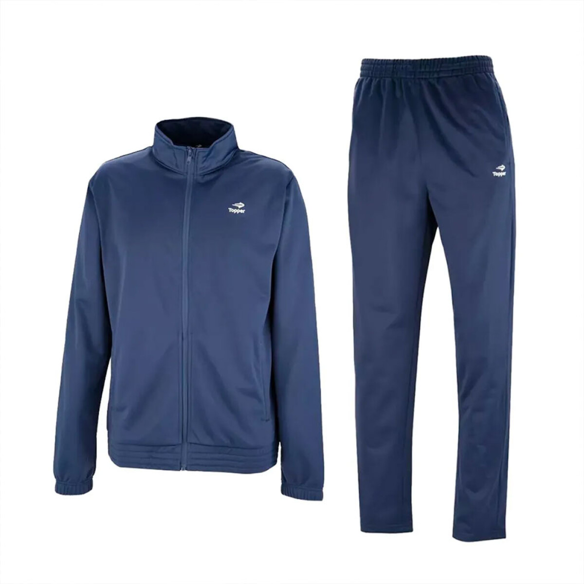 CONJUNTO BAS MEN DEP GD azul crown - AZUL CARIBE/CHUMBO/BLANCO 