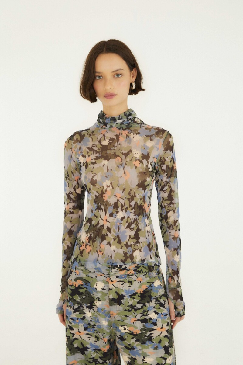TOP ESTAMPADO Multicolor