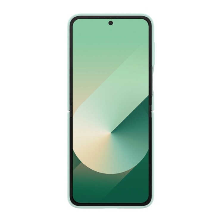 Funda Samsung Silicone Case con Anillo para Galaxy Z Flip6 Green