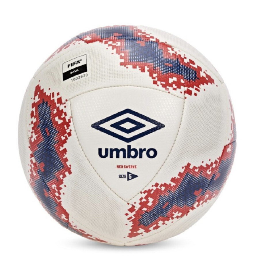 Pelota Umbro New NEO Swerve Blanco - Azul - Rojo