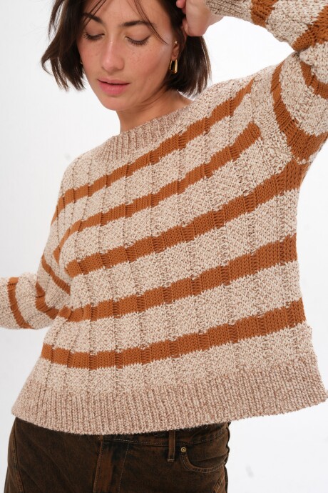 Sweater Serena Crudo/Camel