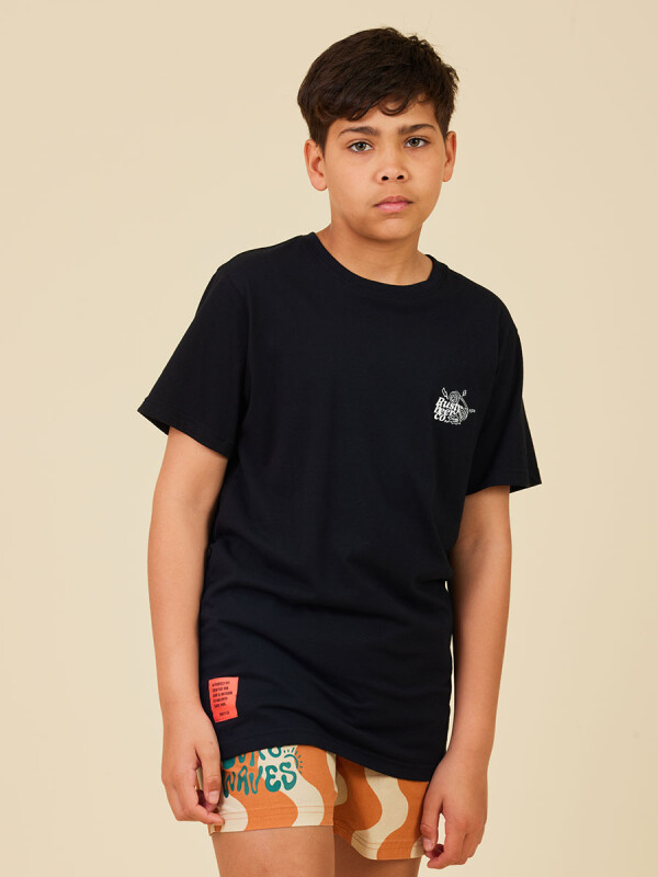 T-SHIRT JUCAR TEEN RUSTY Negro