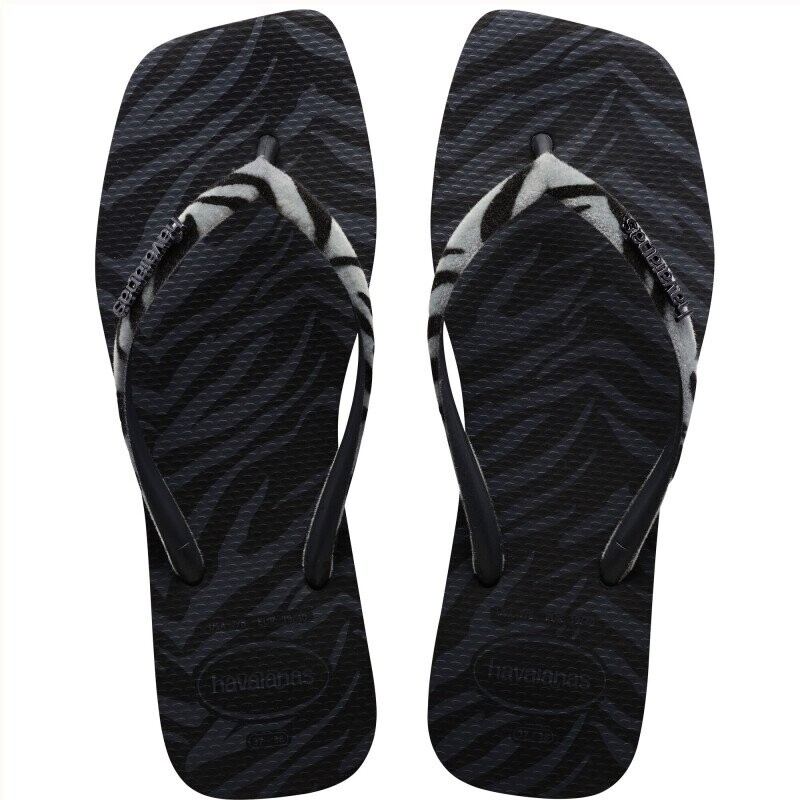 Sandalias de Mujer Havaianas Slim Square Negro